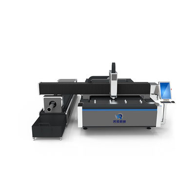 Raycus Integrated Plate และ Tube Fiber Laser Cutting Machine อลูมิเนียม Industrial